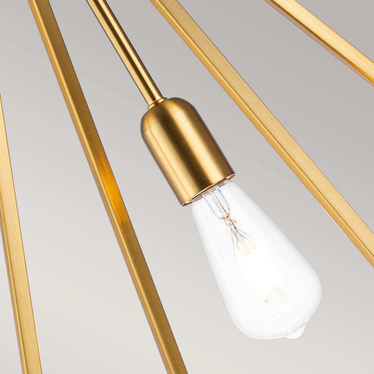 Feiss Pendant from the Nico range. Nico 1 Light Large Pendant Product Code = FE-NICO-P-L-BB