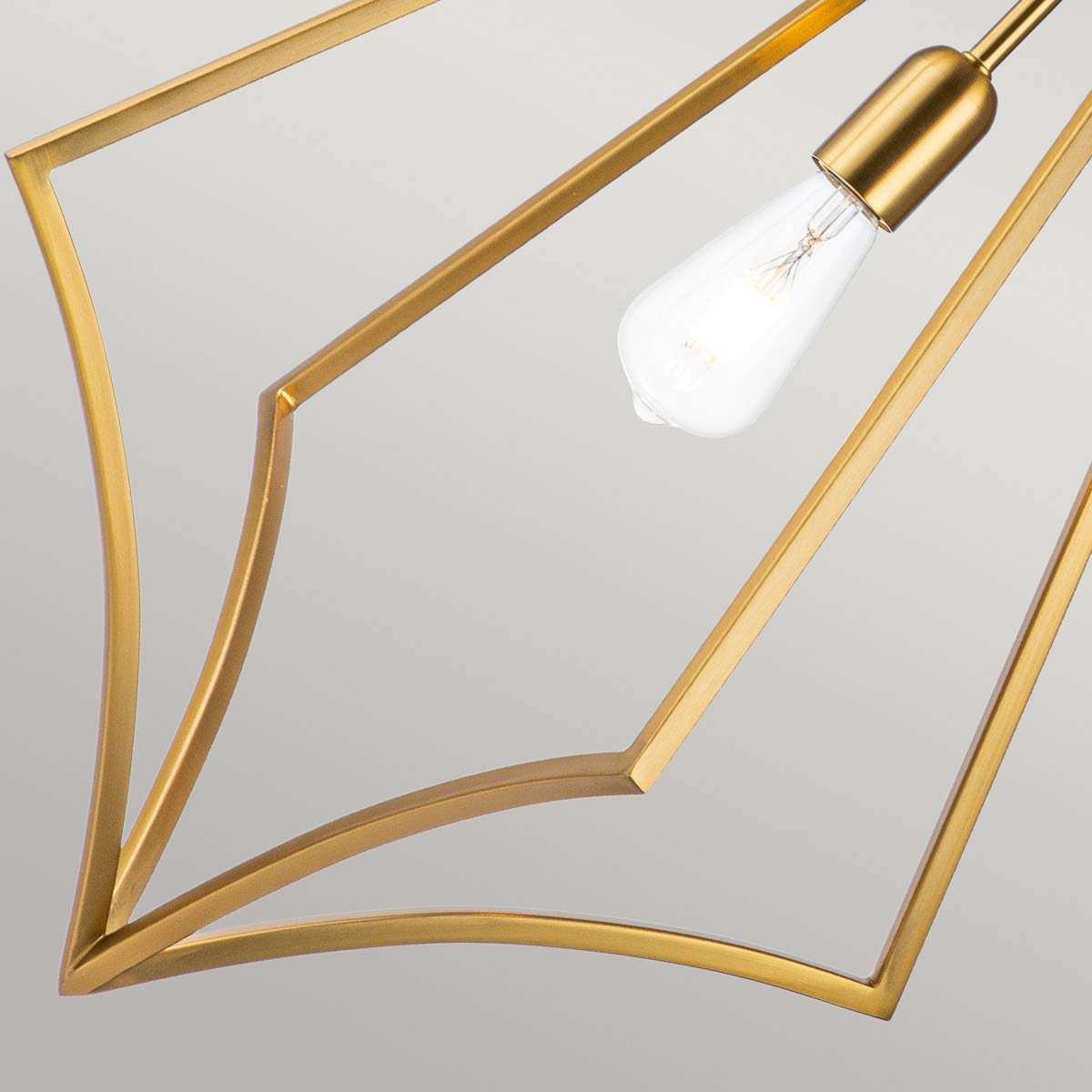 Feiss Pendant from the Nico range. Nico 1 Light Large Pendant Product Code = FE-NICO-P-L-BB
