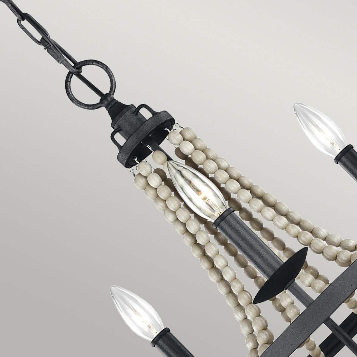 Feiss Chandelier from the Nori range. Nori 3 Light Chandelier Product Code = FE-NORI3-DWZ