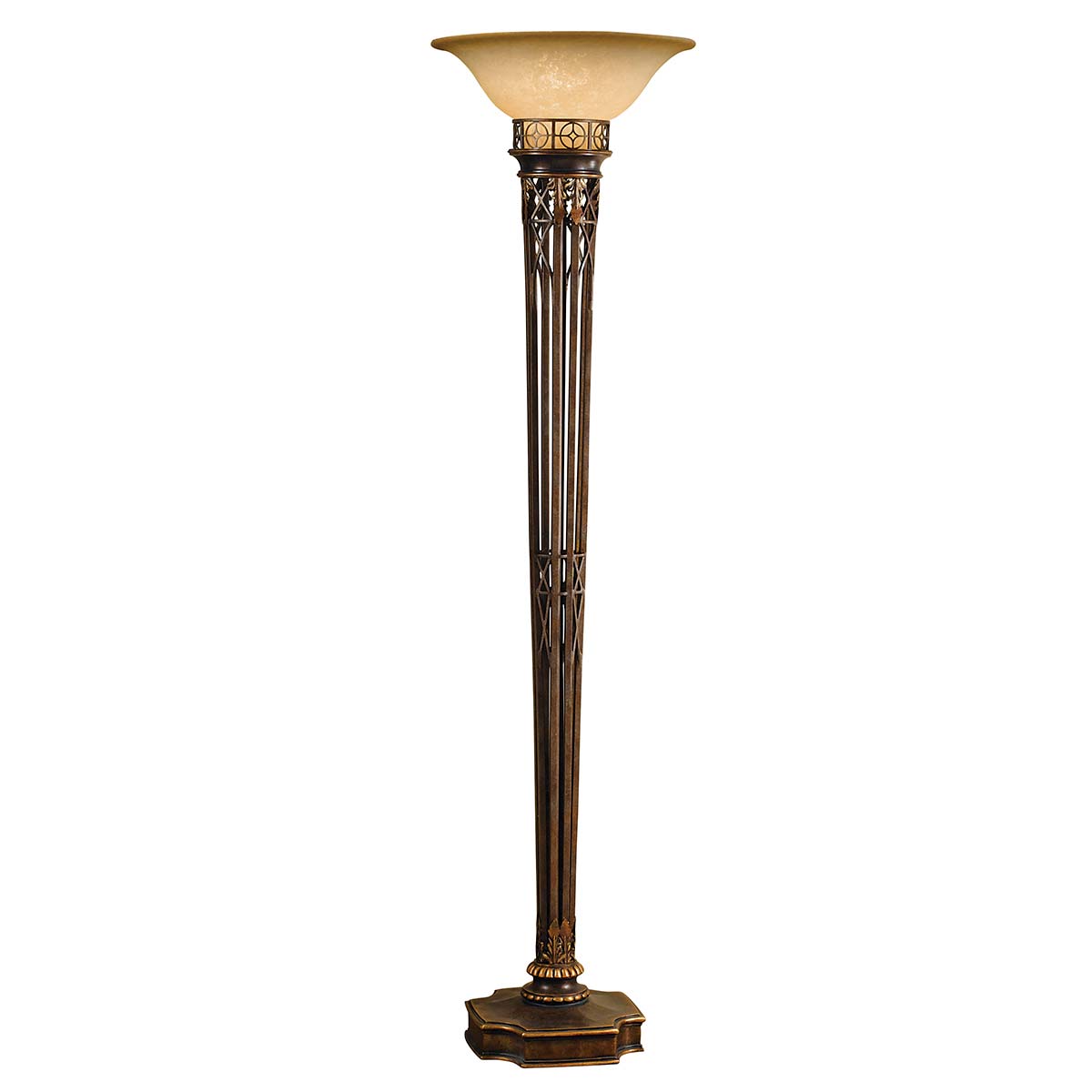 Feiss Floor Lamp from the Opera range. Opera 1 Light Torchiere Product Code = FE-OPERA-TCH