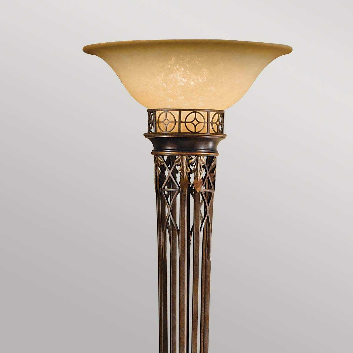 Feiss Floor Lamp from the Opera range. Opera 1 Light Torchiere Product Code = FE-OPERA-TCH