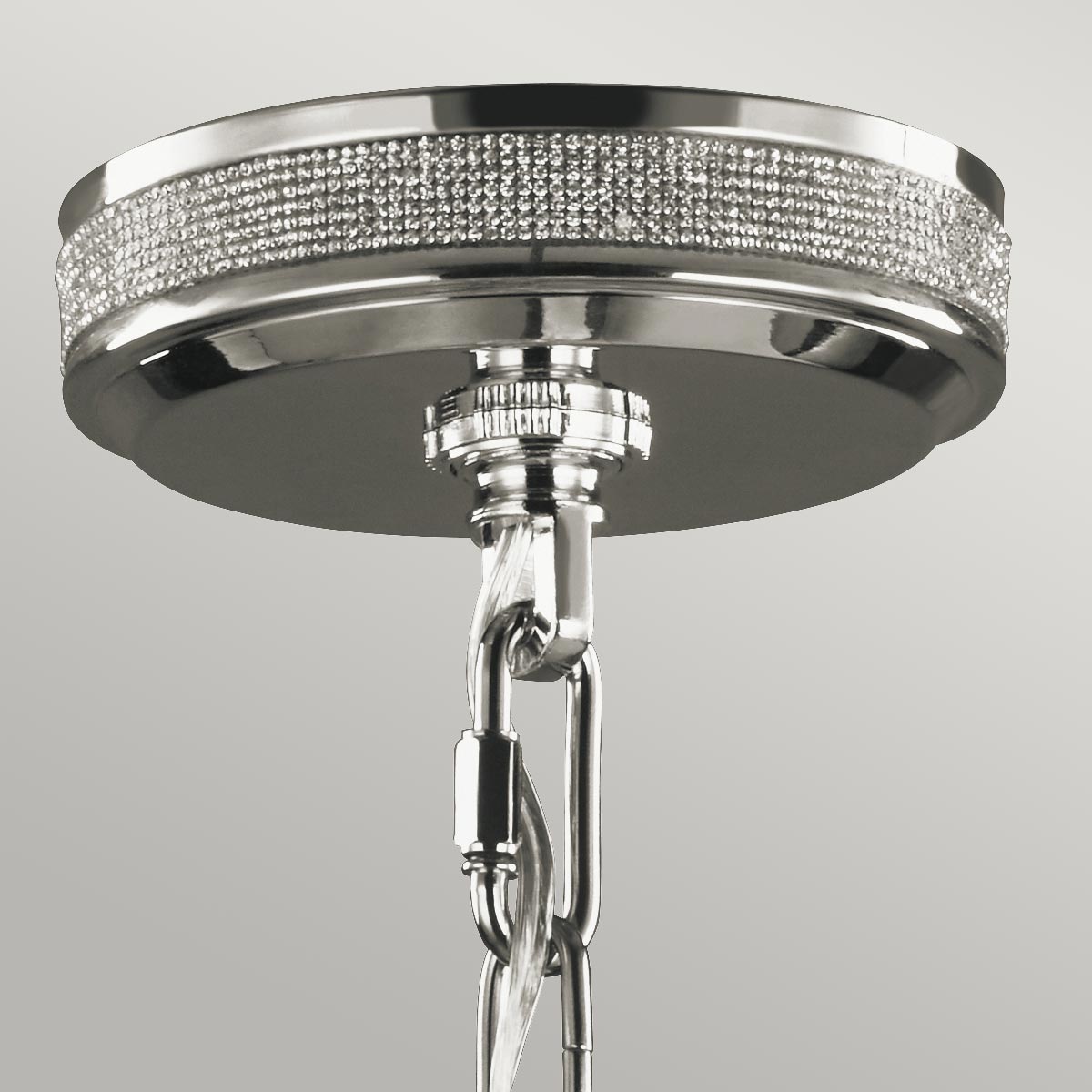 Feiss Chandelier from the Pave range. Pave 3 Light Chandelier Product Code = FE-PAVE3