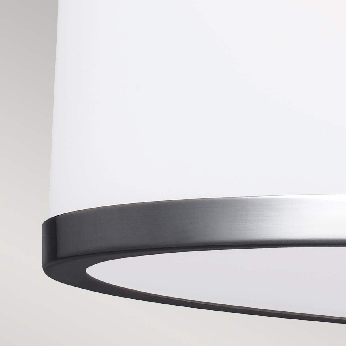 Feiss Pendant from the Prospect Park range. Prospect Park 2 Light Semi-Flush Product Code = FE-PROSPECT-PARK-SF