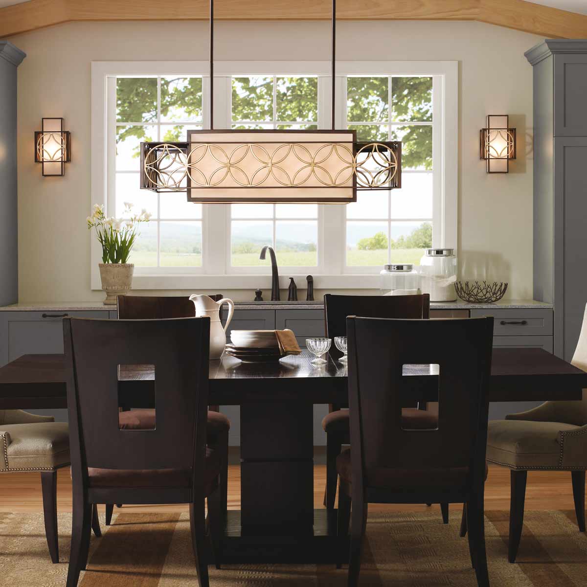 Feiss Chandelier from the Remy range. Remy 4 Light Pendant Light Product Code = FE-REMY-P-A