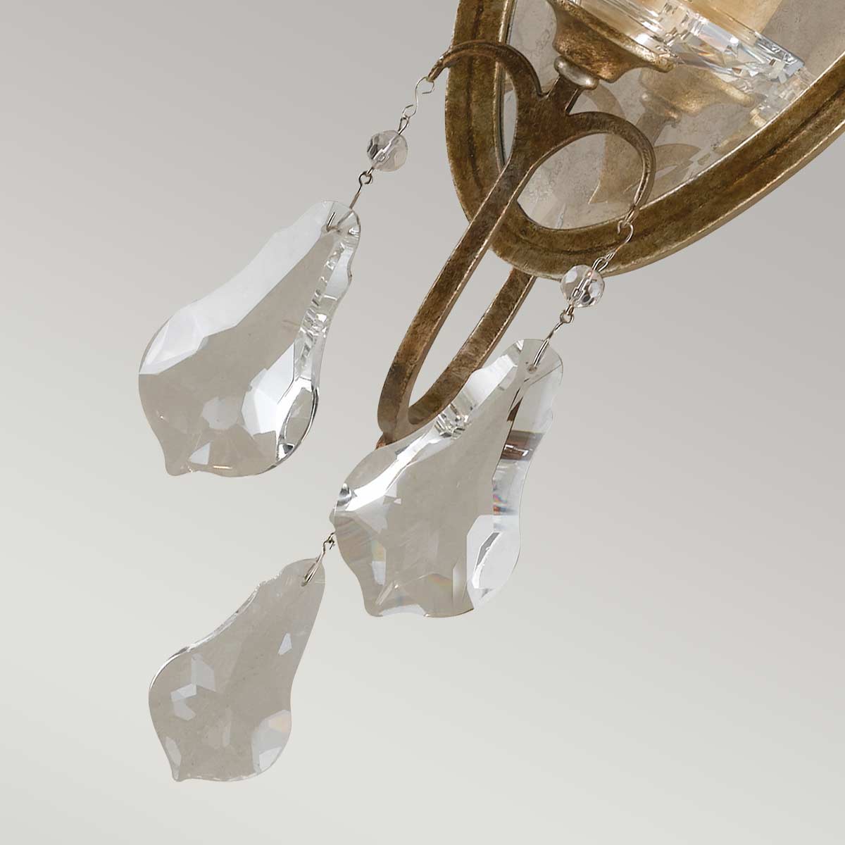 Feiss Wall Light from the Valentina range. Valentina 1 Light Wall Light Product Code = FE-VALENTINA1