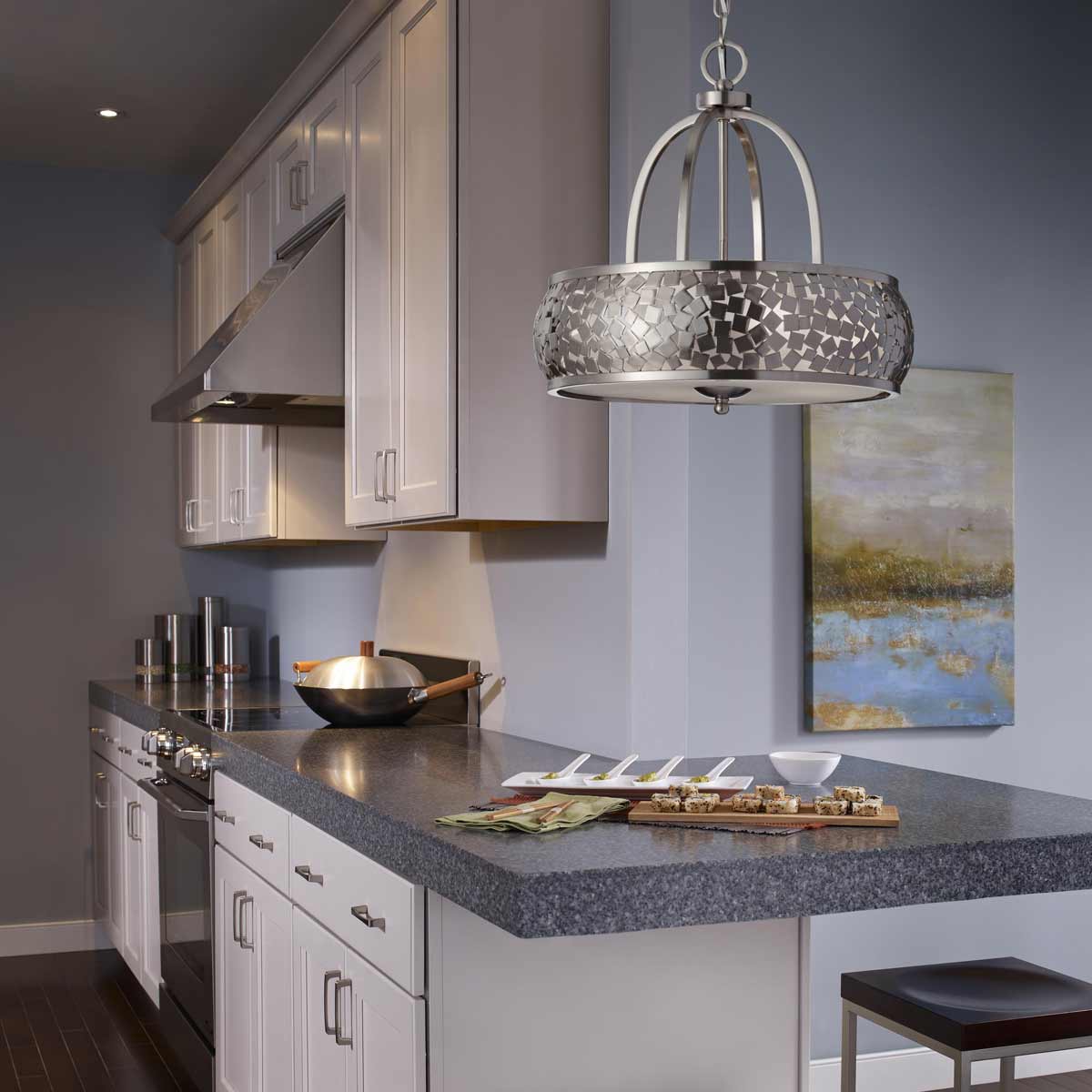 Feiss Chandelier from the Zara range. Zara 4 Light Chandelier Product Code = FE-ZARA4