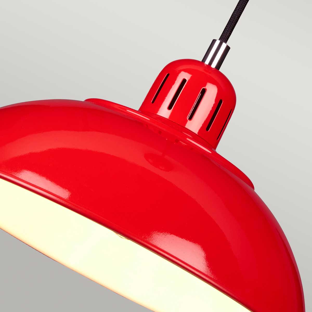 Elstead Lighting Pendant from the Franklin range. Franklin 1 Light Pendant Product Code = FRANKLIN-P-RED