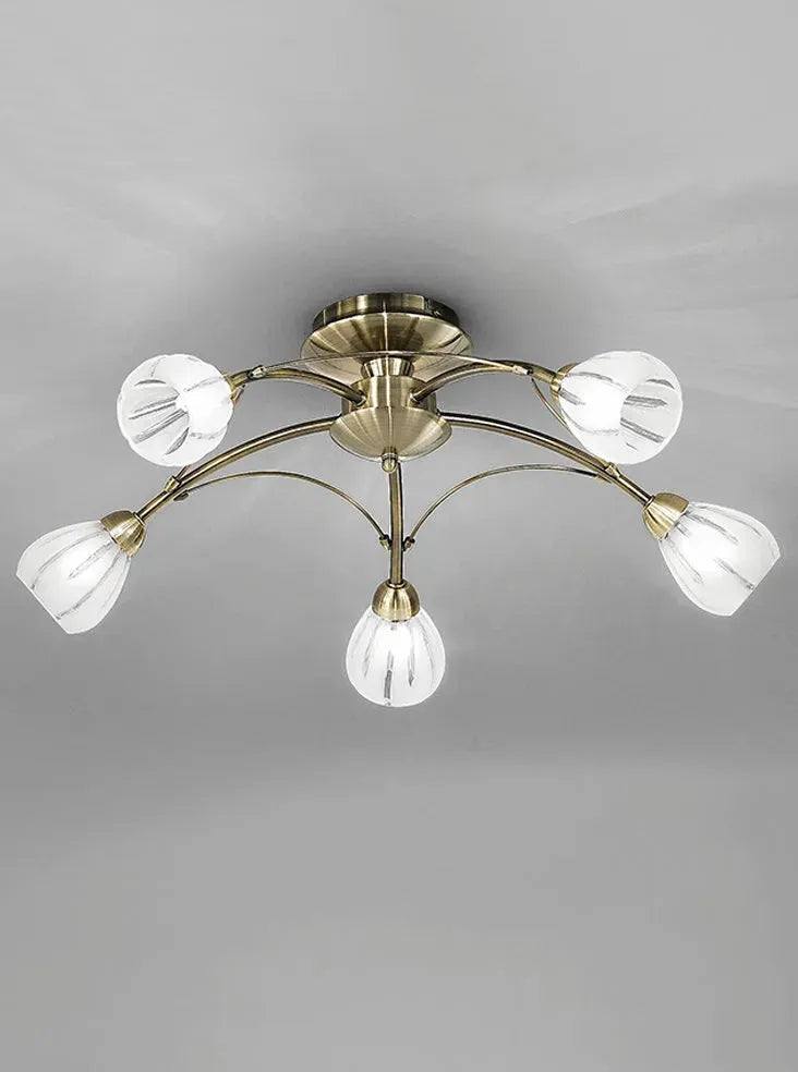 Franklite - FL2207/5 - Ceiling Flush