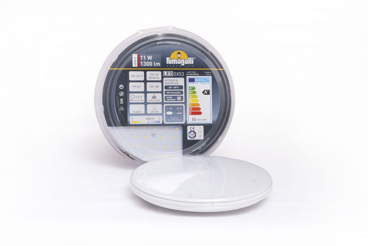 Magnalux GX53 LED Lamp 11W 4000K Part Number - H4.LED.G53