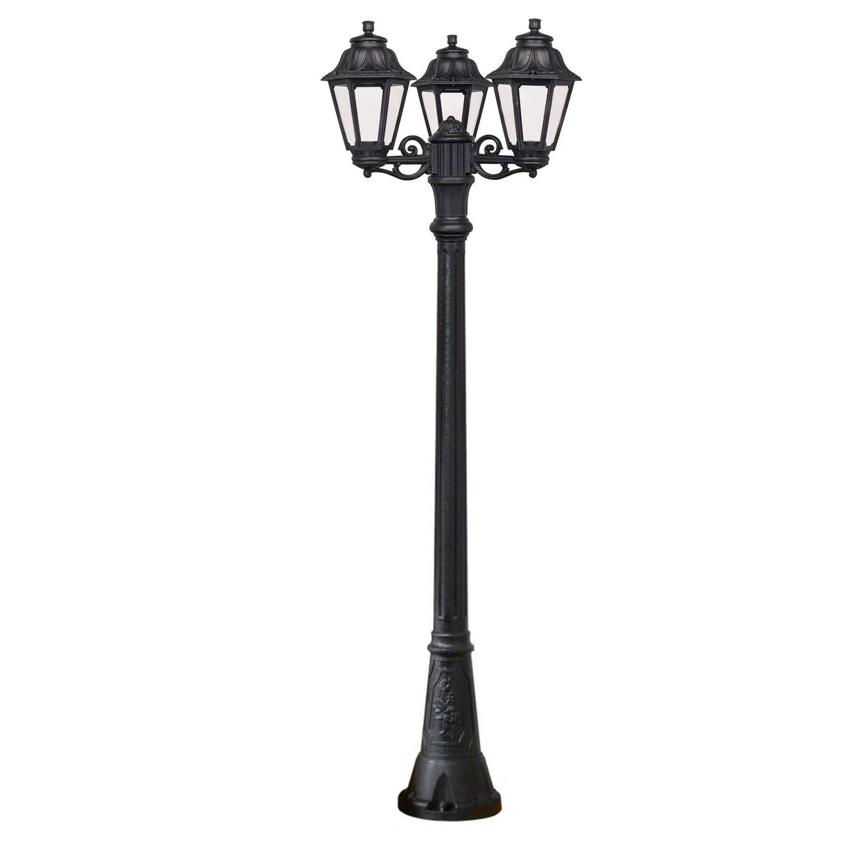 Magnalux Gigi/Bisso/Anna Black 2 Light Post E27 A60 LED 8.5W CCT Part Number - GIGI/BISSO/ANNA2L