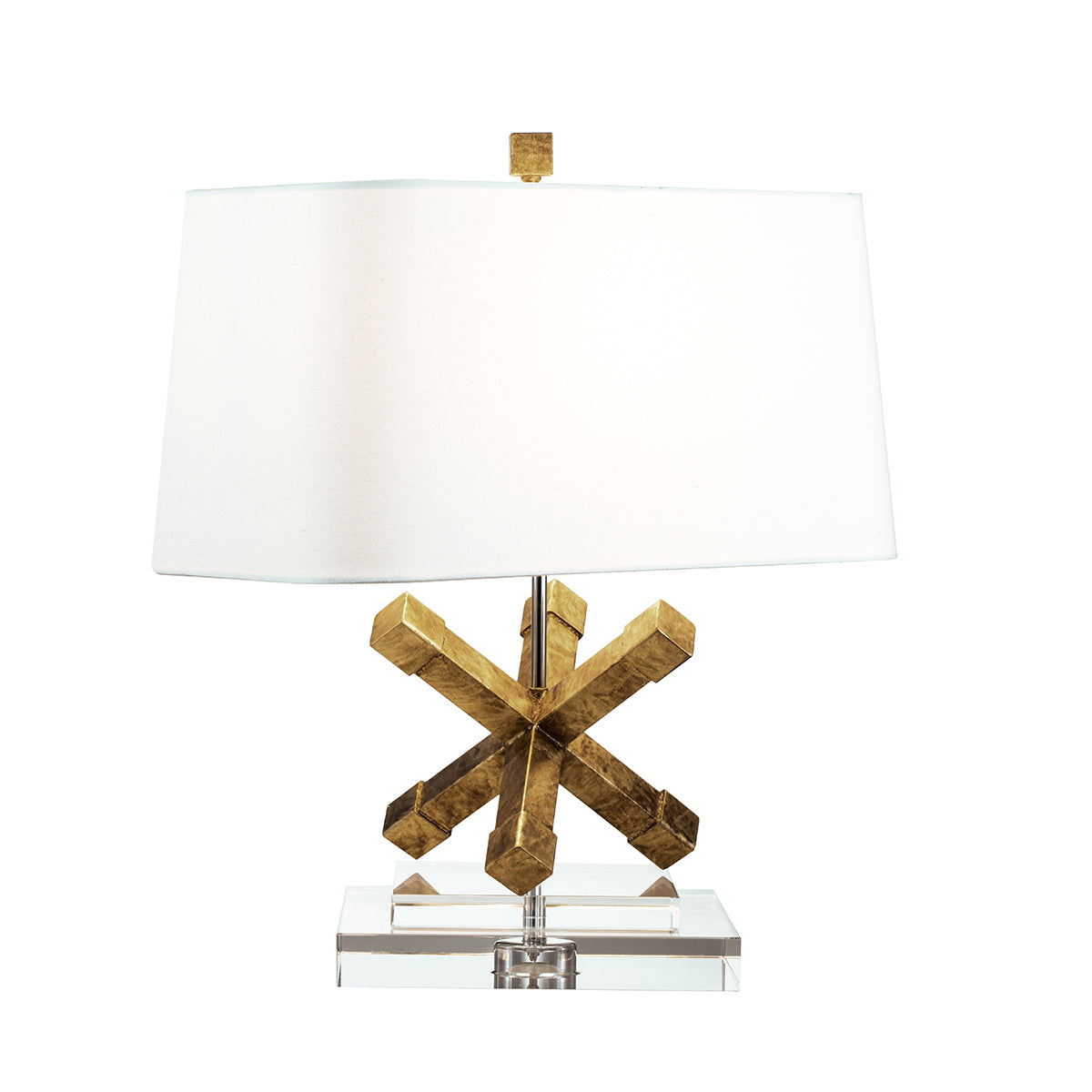 Gilded Nola Table Lamp from the Jackson Square range. Jackson Square 1 Light Table Lamp Product Code = GN-JACKSON-SQUARE-TL