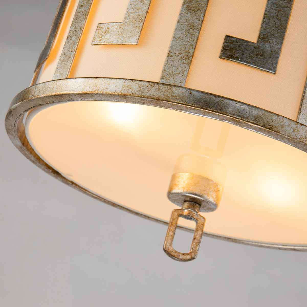 Gilded Nola Pendant from the Lemuria range. Lemuria 2 Light Medium Pendant Product Code = GN-LEMURIA-P-M