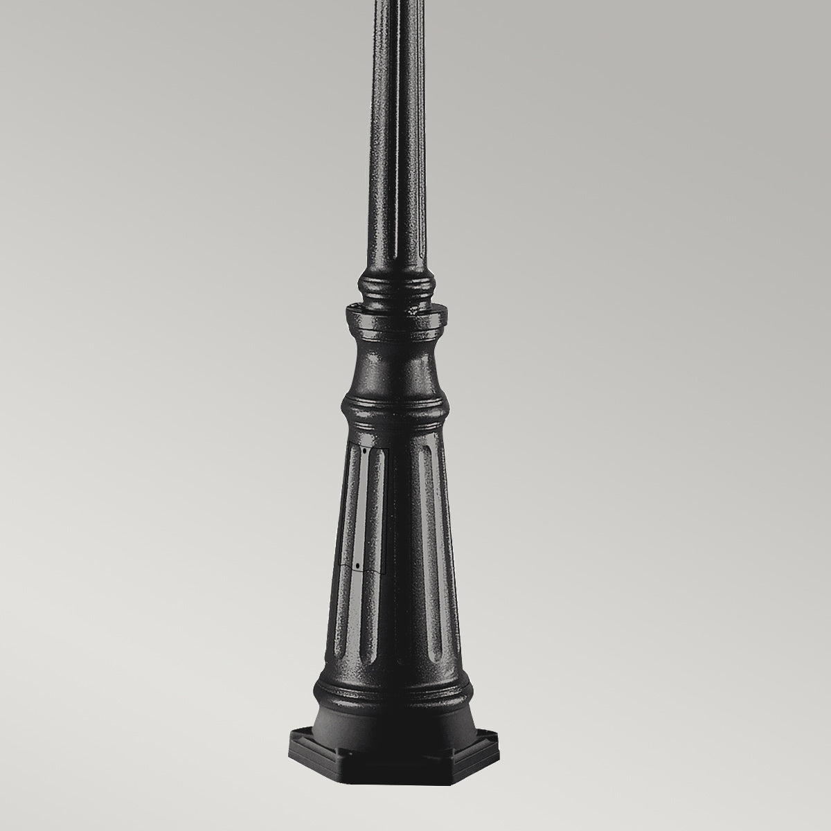 Elstead Lighting Lamp Post from the Grampian range. Grampian 1 Light Lamp Post Product Code = GP1-BLACK