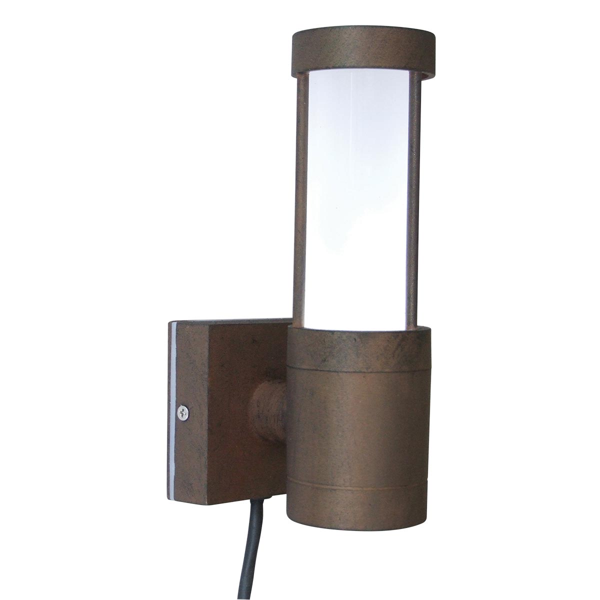 Garden Zone Outdoor Wall Light from the Beta range. Beta Plain Wall Lantern - Iron Product Code = GZ-BETA4