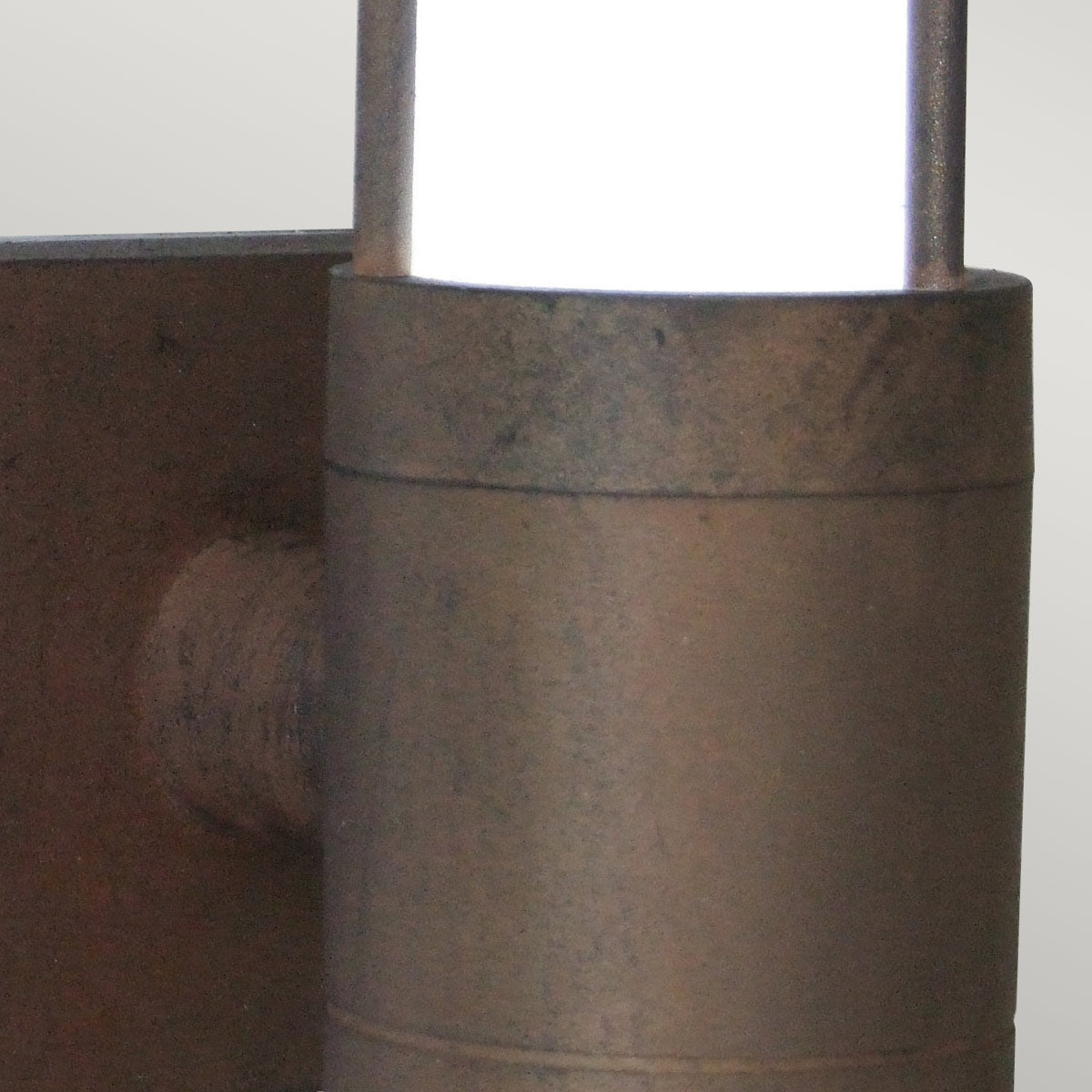 Garden Zone Outdoor Wall Light from the Beta range. Beta Plain Wall Lantern - Iron Product Code = GZ-BETA4