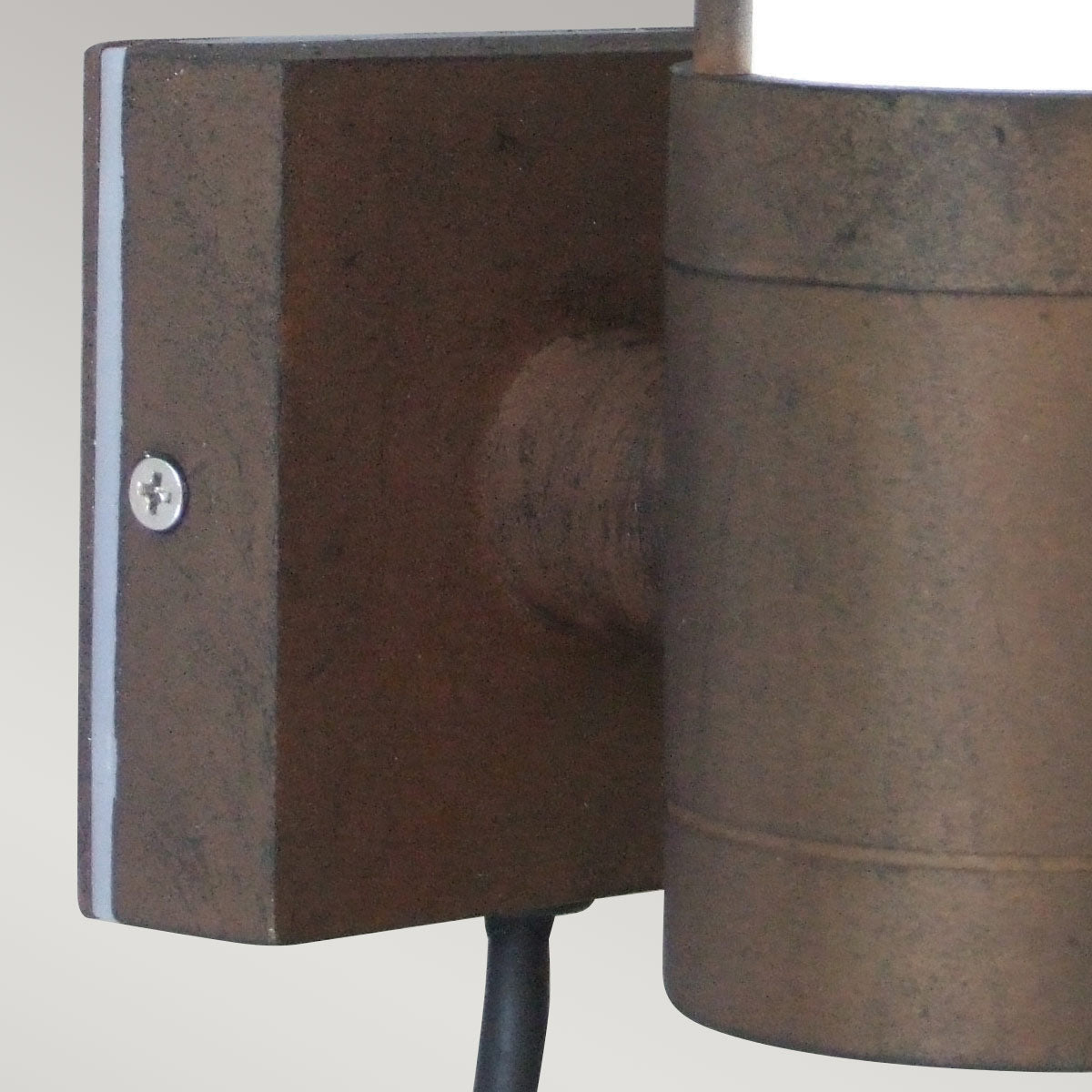 Garden Zone Outdoor Wall Light from the Beta range. Beta Plain Wall Lantern - Iron Product Code = GZ-BETA4