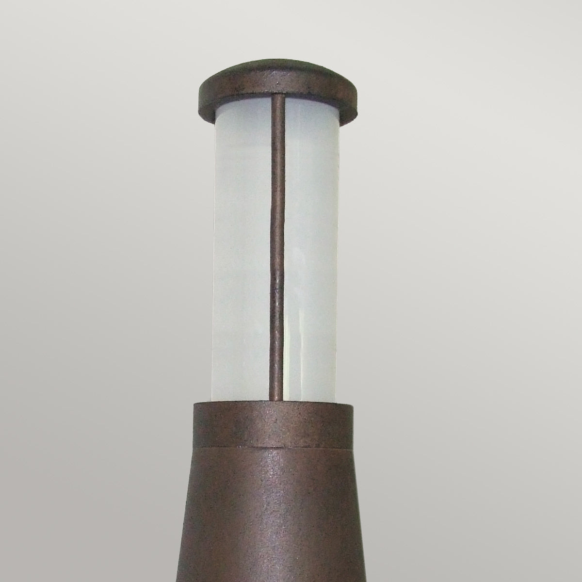 Garden Zone Bollard from the Beta range. Beta Aluminium Plain Bollard - Iron Product Code = GZ-BETA8