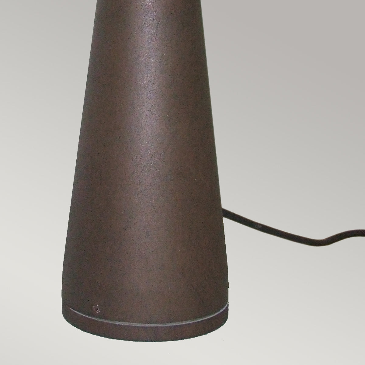 Garden Zone Bollard from the Beta range. Beta Aluminium Plain Bollard - Iron Product Code = GZ-BETA8