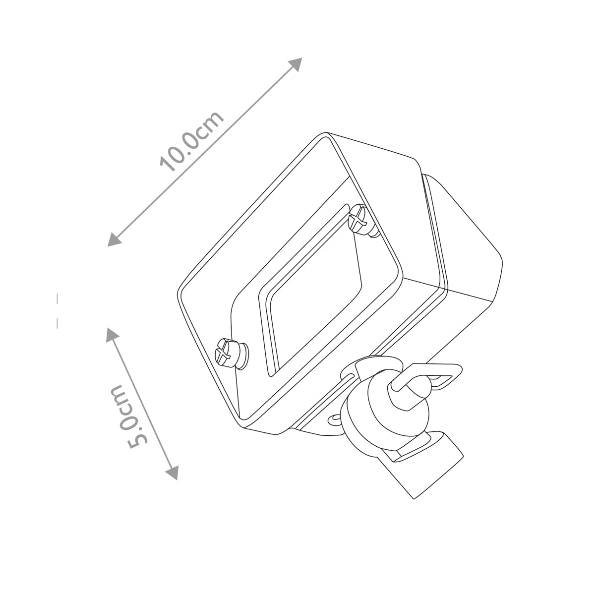 Garden Zone Spot Lights from the Bronze range. Bronze Mini Floodlight Product Code = GZ-BRONZE10