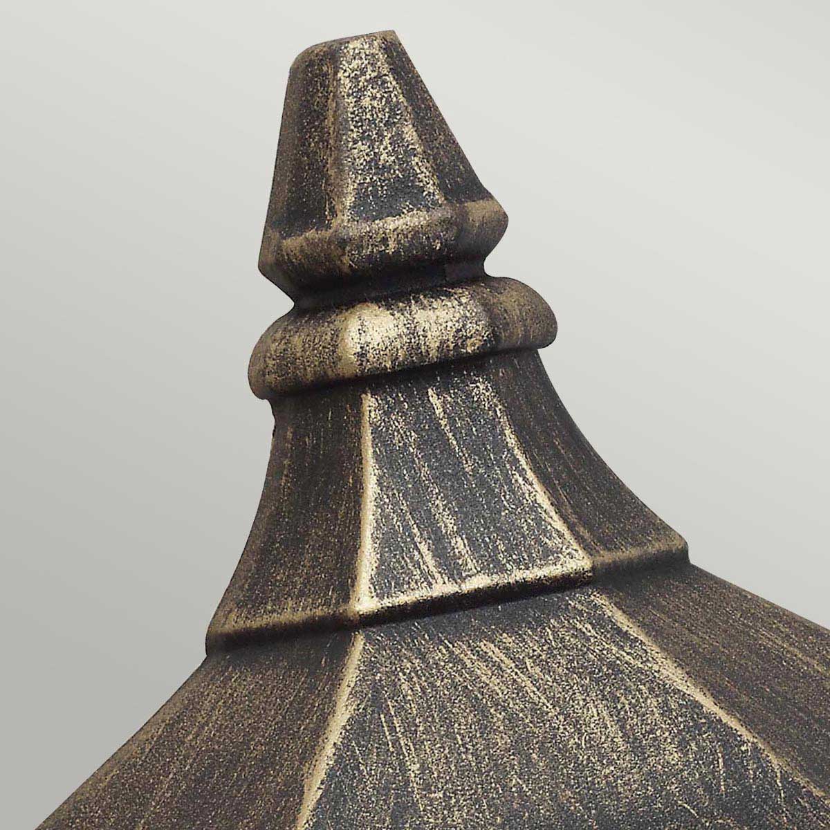 Garden Zone Outdoor Wall Light from the Cricklade range. Cricklade 1 Light Half Lantern Product Code = GZH-CKL7