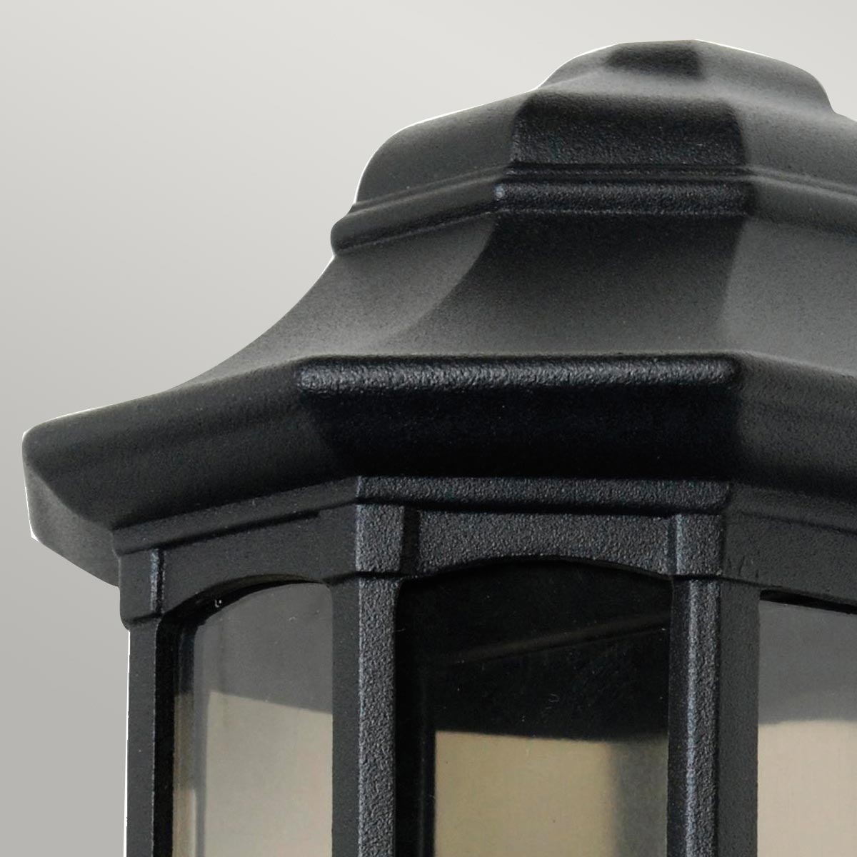 Garden Zone Outdoor Wall Light from the Newbury range. Newbury 1 Light Half Lantern Product Code = GZH-NB7