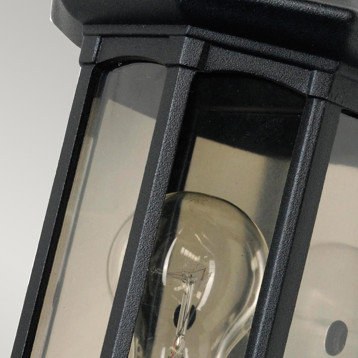 Garden Zone Outdoor Wall Light from the Newbury range. Newbury 1 Light Half Lantern Product Code = GZH-NB7
