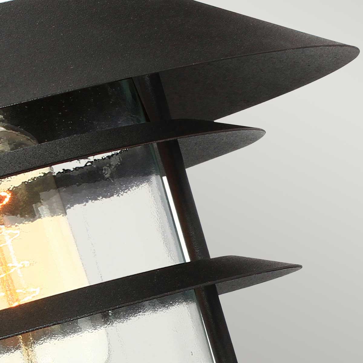 Elstead Lighting Outdoor Wall Light from the Helsingor range. Helsingor 1 Light Wall Lantern Product Code = HELSINGOR-BK