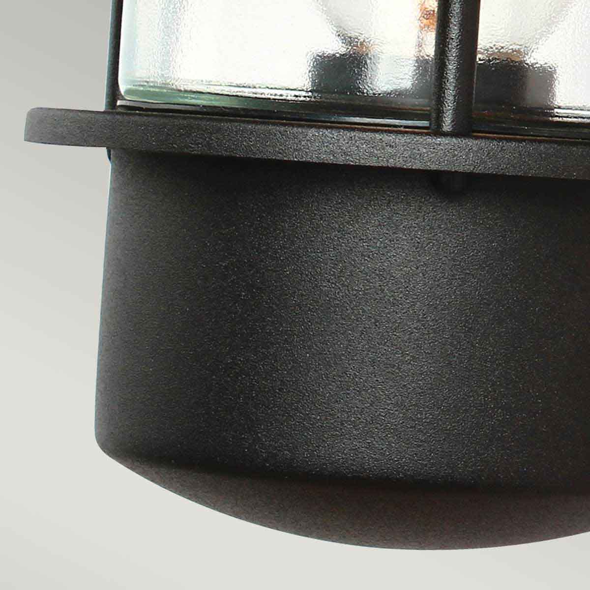 Elstead Lighting Outdoor Wall Light from the Helsingor range. Helsingor 1 Light PIR Wall Lantern Product Code = HELSINGOR-PIR-BK