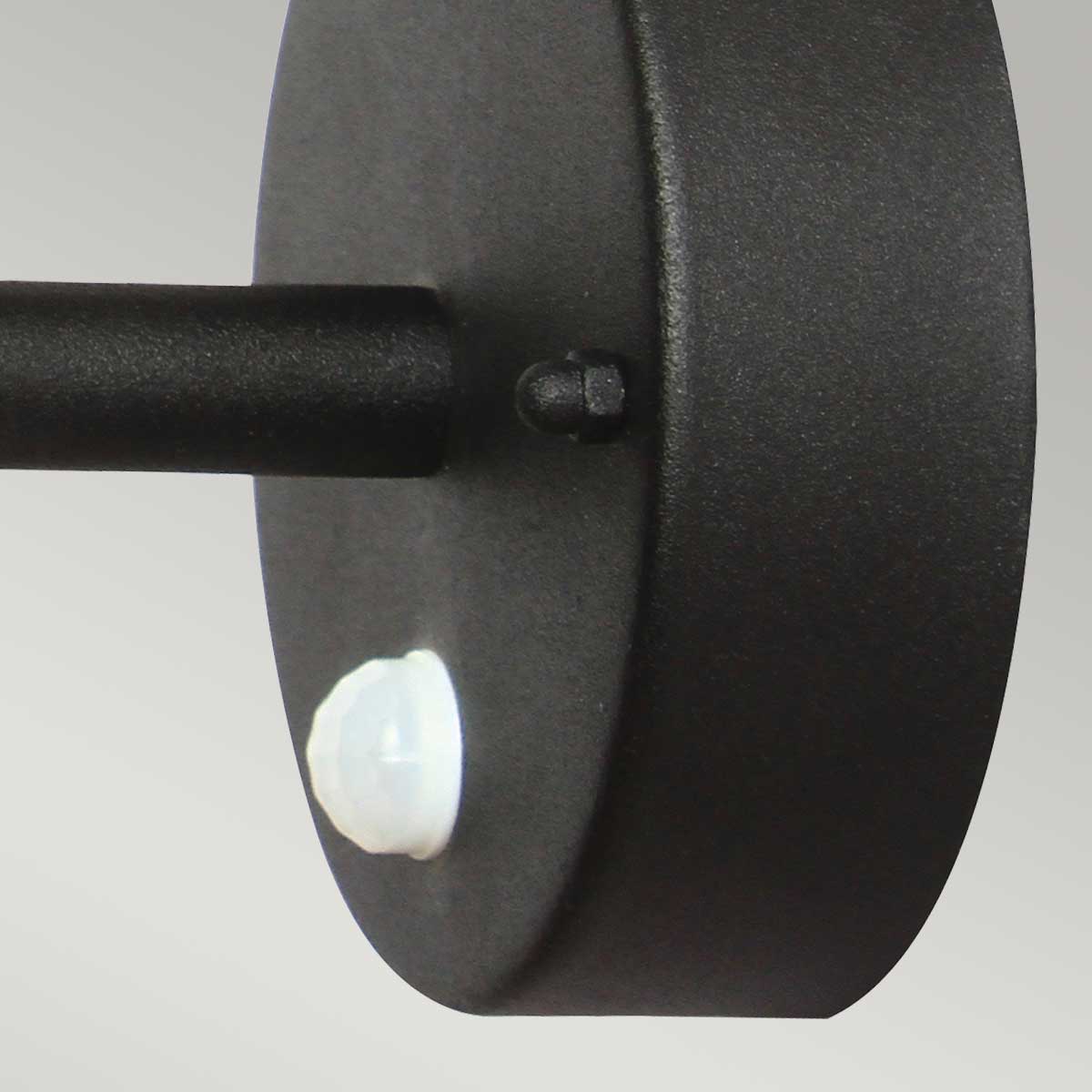 Elstead Lighting Outdoor Wall Light from the Helsingor range. Helsingor 1 Light PIR Wall Lantern Product Code = HELSINGOR-PIR-BK