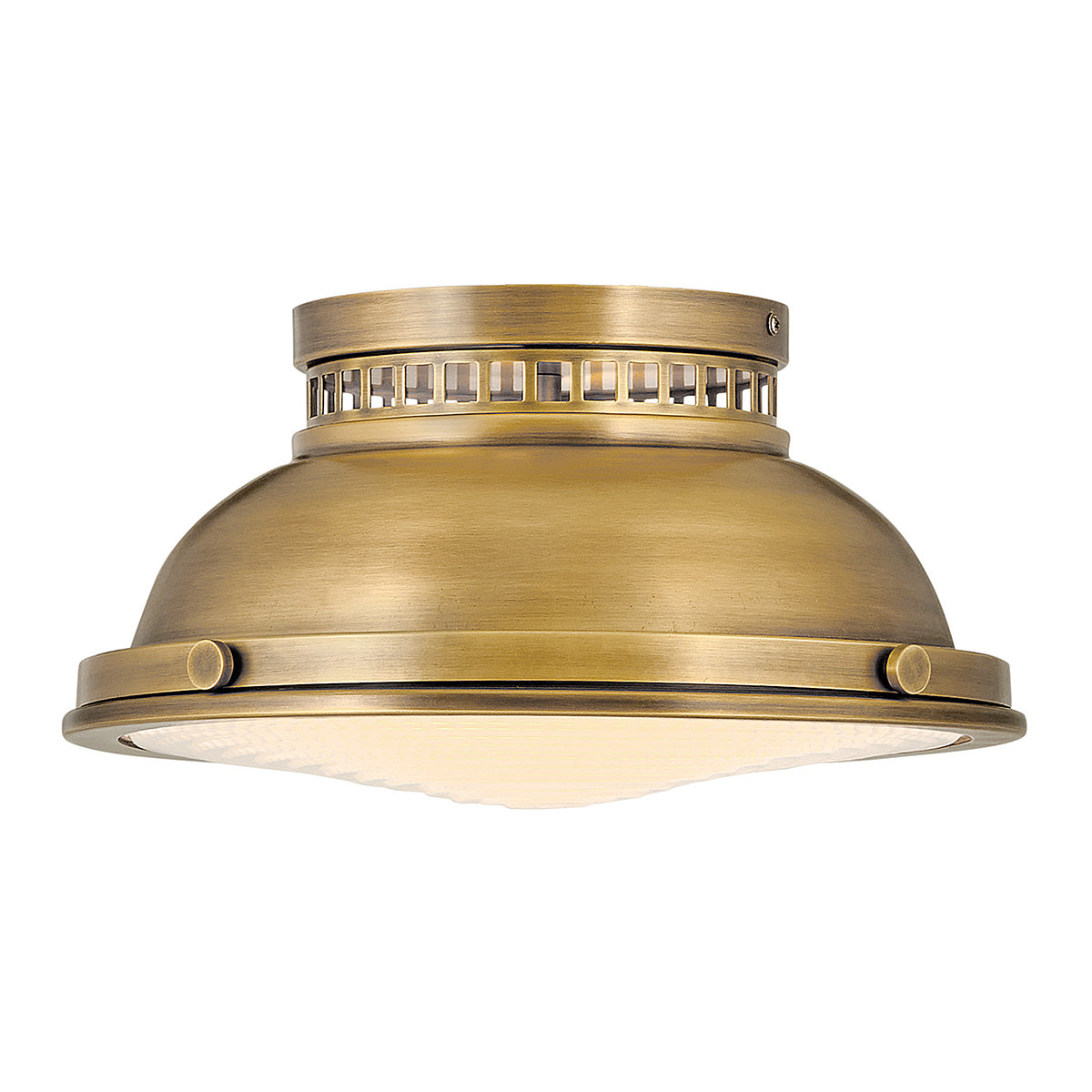 Hinkley Ceiling Flush from the Amelia range. Amelia 2lt Flush Light Product Code = HK-AMELIA-F-M-HB