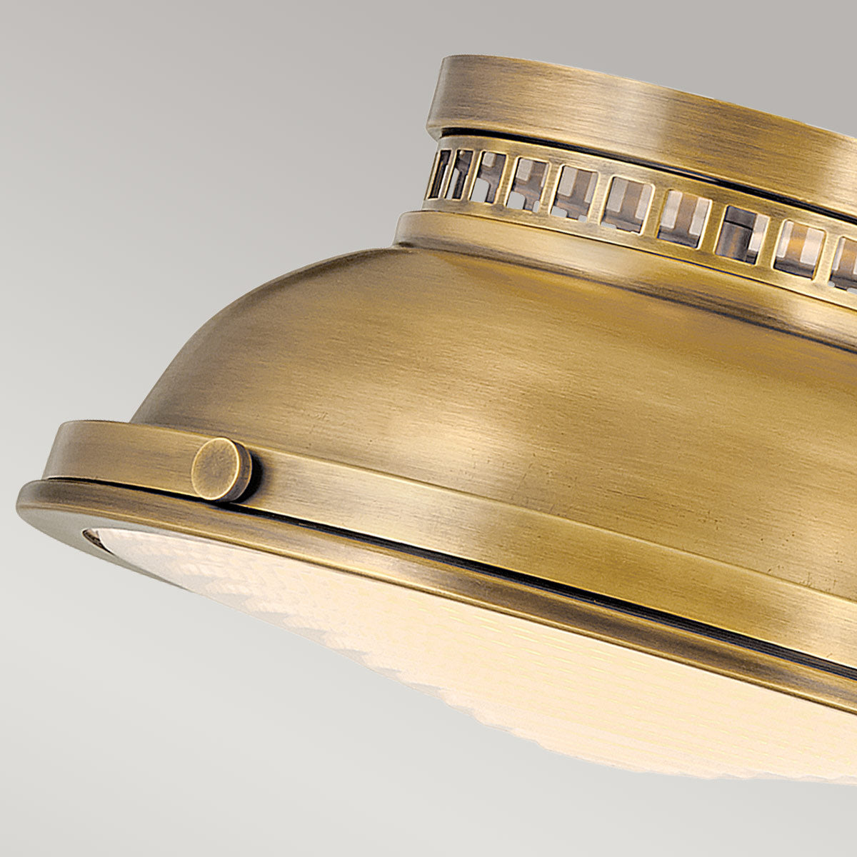 Hinkley Ceiling Flush from the Amelia range. Amelia 2lt Flush Light Product Code = HK-AMELIA-F-M-HB