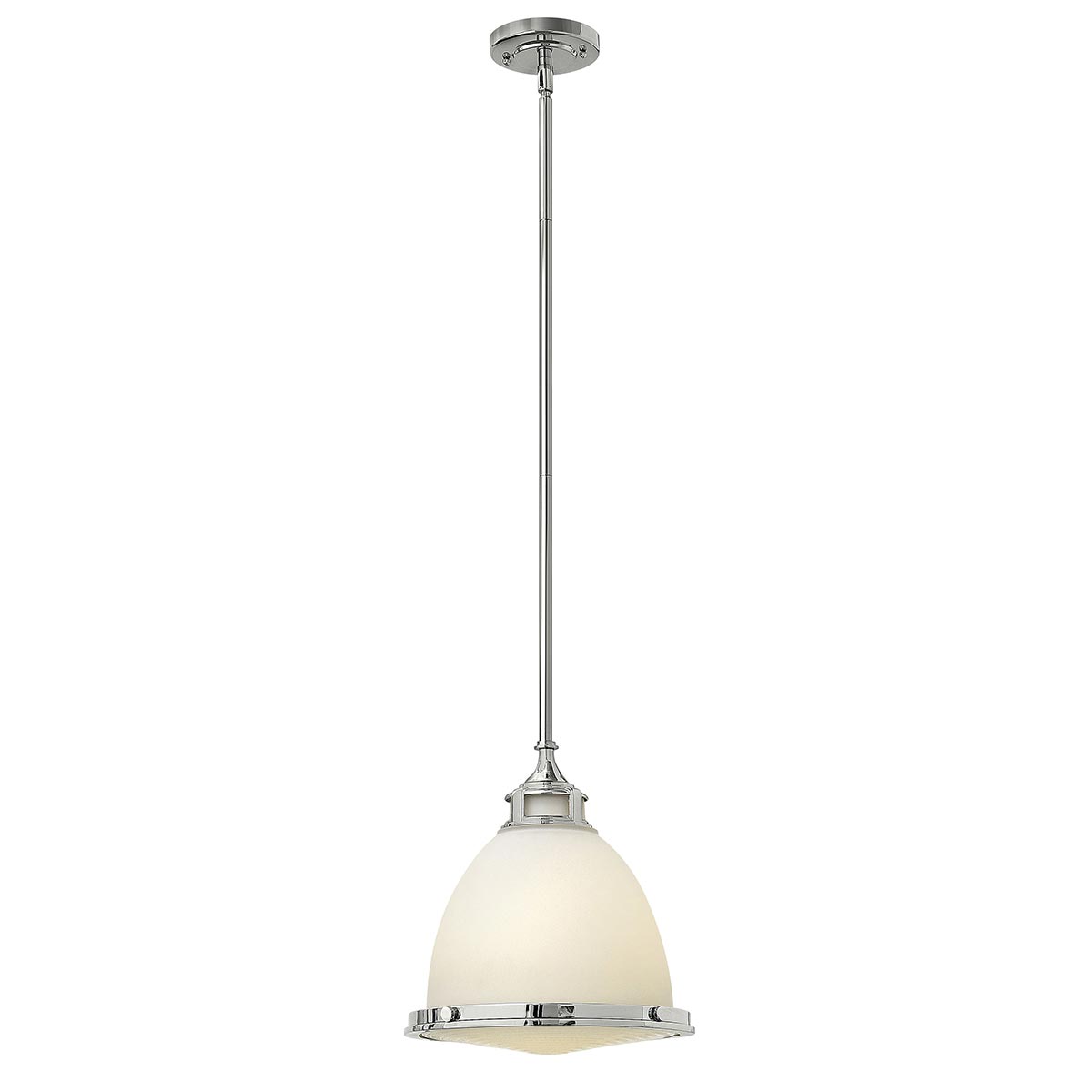 Hinkley Pendant from the Amelia range. Amelia 1 Light Medium Pendant Product Code = HK-AMELIA-P-M-CM