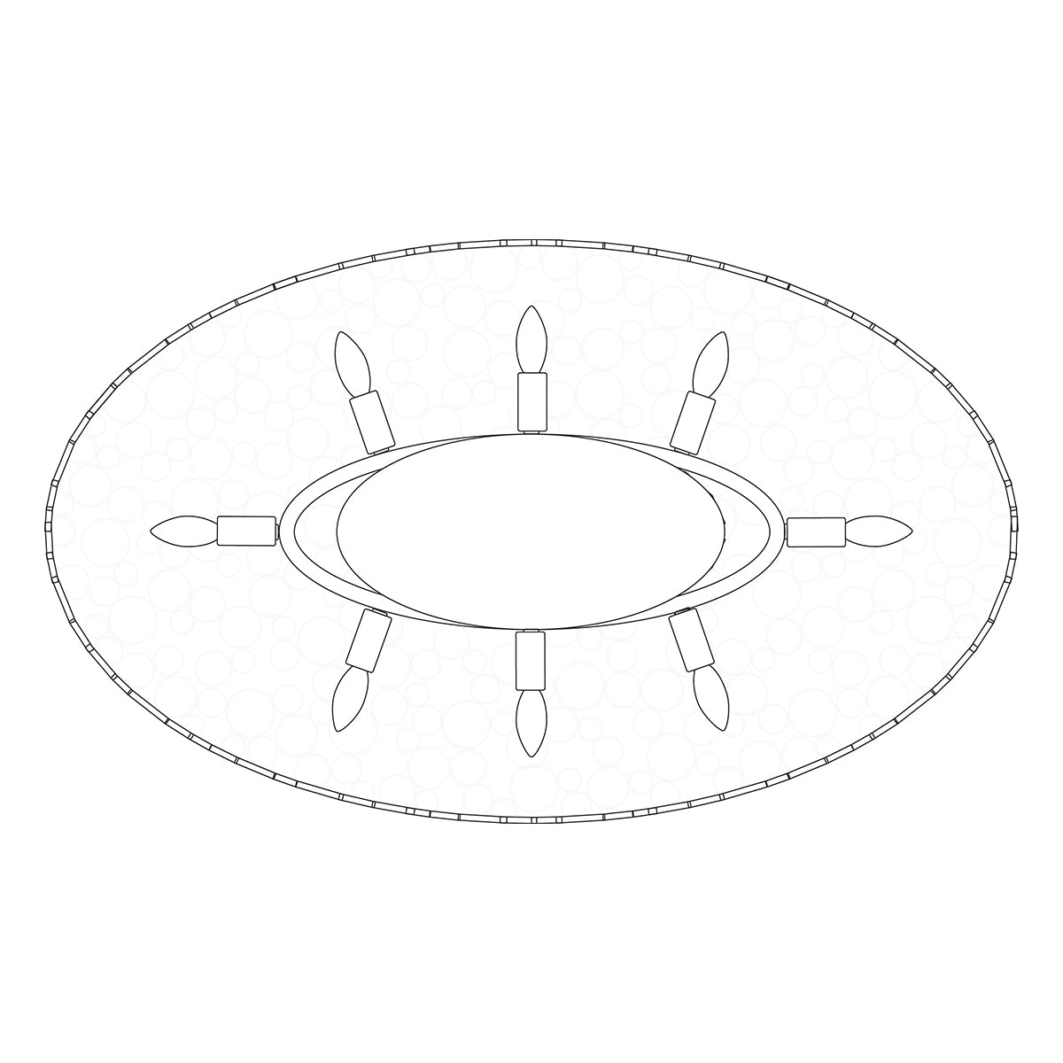 Hinkley Linear Chandelier from the Anya range. Anya Linear Chandelier Product Code = HK-ANYA-ISLE