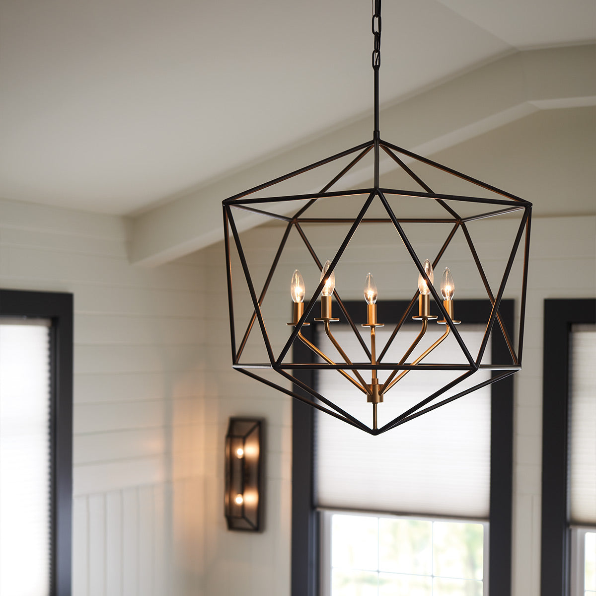 Hinkley Pendant from the Astrid range. Astrid 5 Light Pendant Chandelier Product Code = HK-ASTRID-5P