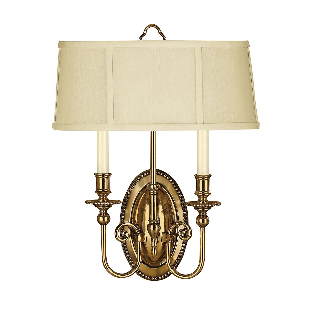 Hinkley Wall Light from the Cambridge range. Cambridge 2 Light Wall Light Product Code = HK-CAMBRIDGE2-B