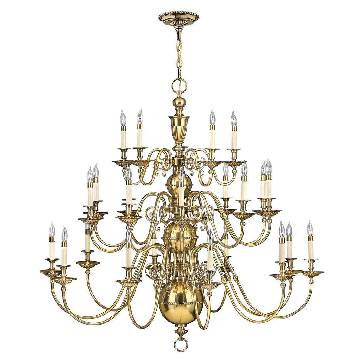 Hinkley Chandelier from the Cambridge range. Cambridge 25 Light Chandelier Product Code = HK-CAMBRIDGE25