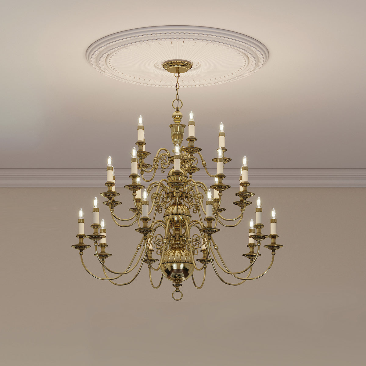 Hinkley Chandelier from the Cambridge range. Cambridge 25 Light Chandelier Product Code = HK-CAMBRIDGE25