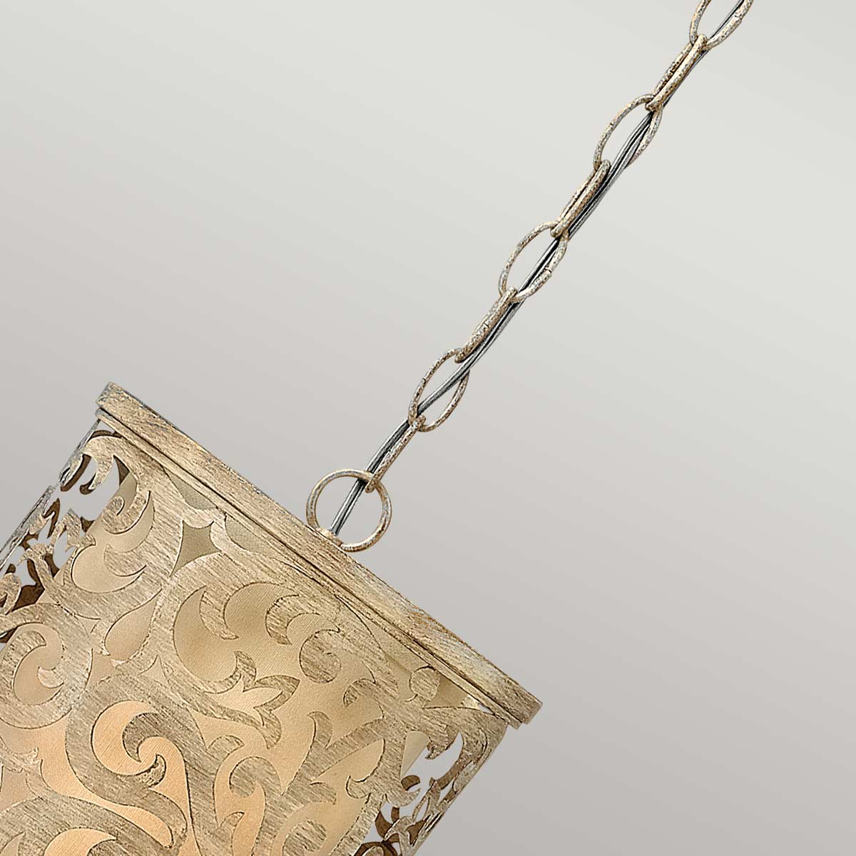 Hinkley Pendant from the Carabel range. Carabel 1 Light Mini Pendant Product Code = HK-CARABEL-P-A