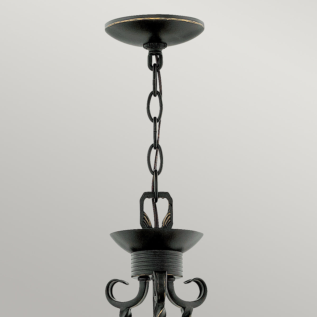 Hinkley Chandelier from the Casa range. Casa 3 Light Chandelier Product Code = HK-CASA3