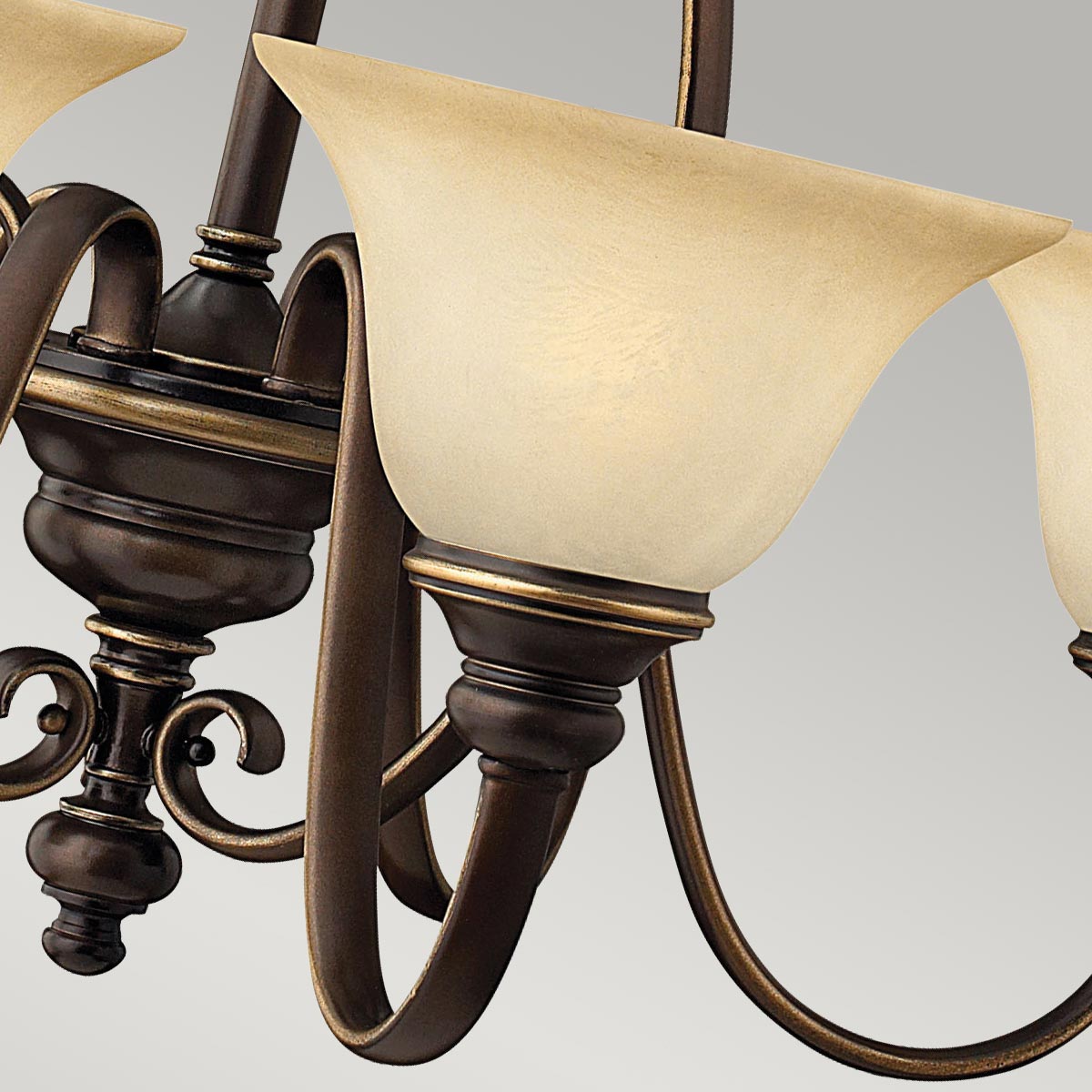 Hinkley Chandelier from the Cello range. Cello 6 Light Chandelier Product Code = HK-CELLO6