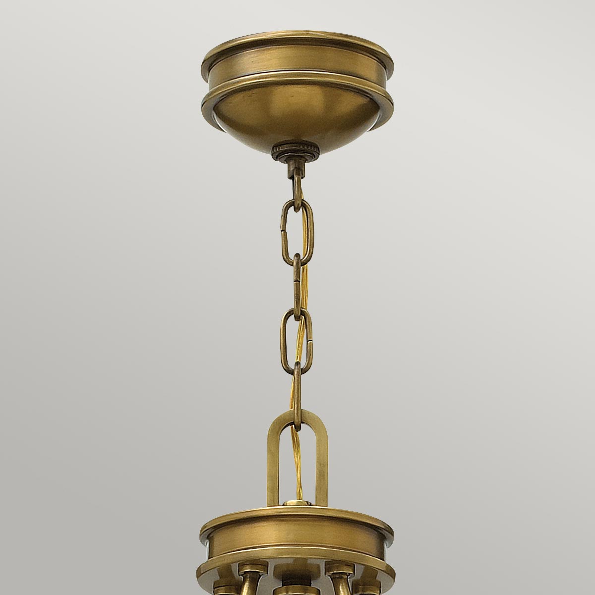 Hinkley Chandelier from the Collier range. Collier 5 Light Chandelier Product Code = HK-COLLIER5