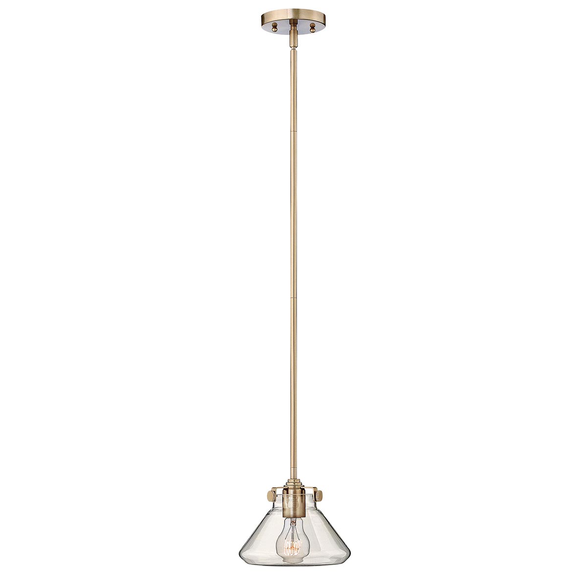 Hinkley Pendant from the Congress range. Congress 1 Light Clear Glass Pendant Product Code = HK-CONGRESS-P-A-BC
