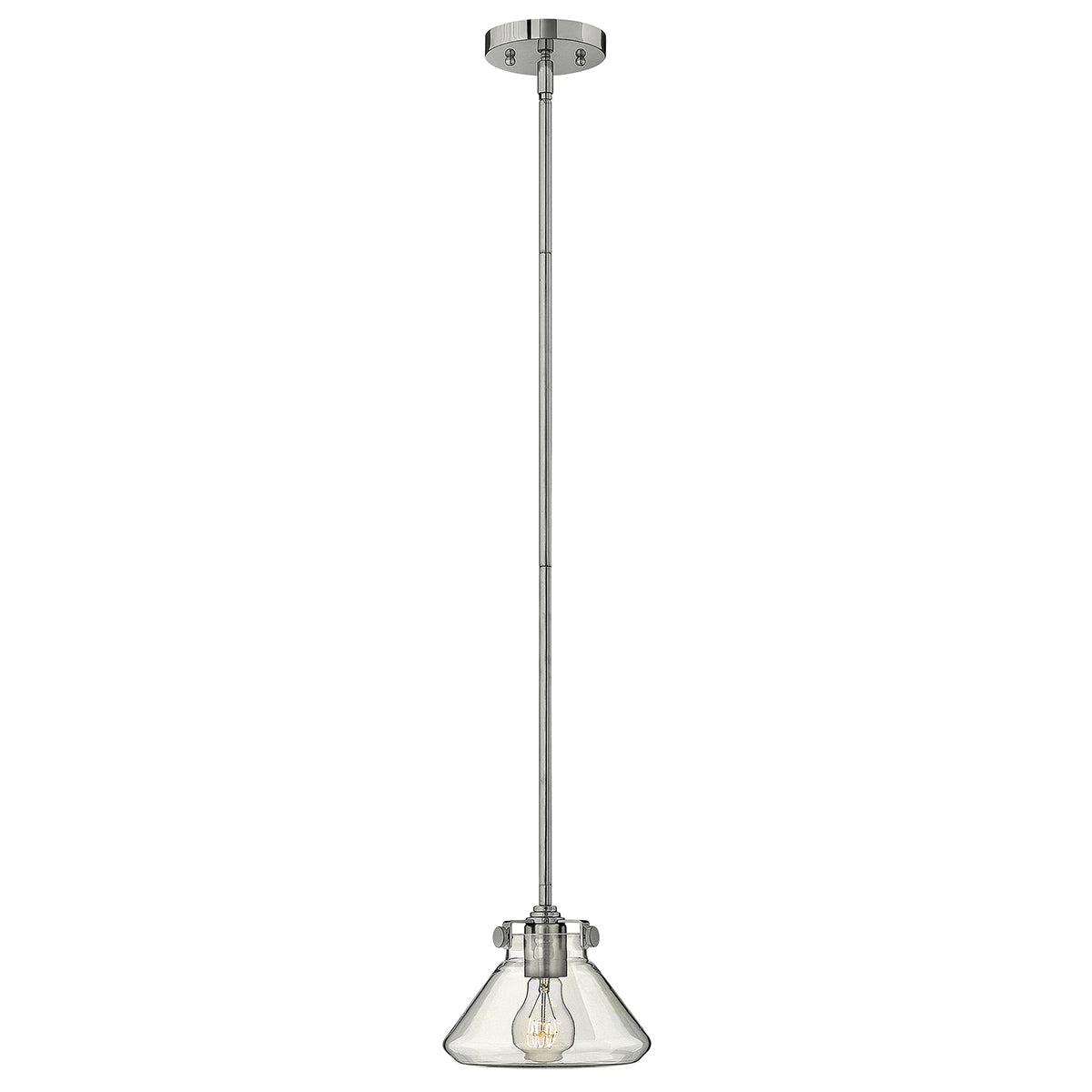 Hinkley Pendant from the Congress range. Congress 1 Light Clear Glass Pendant Product Code = HK-CONGRESS-P-A-CM
