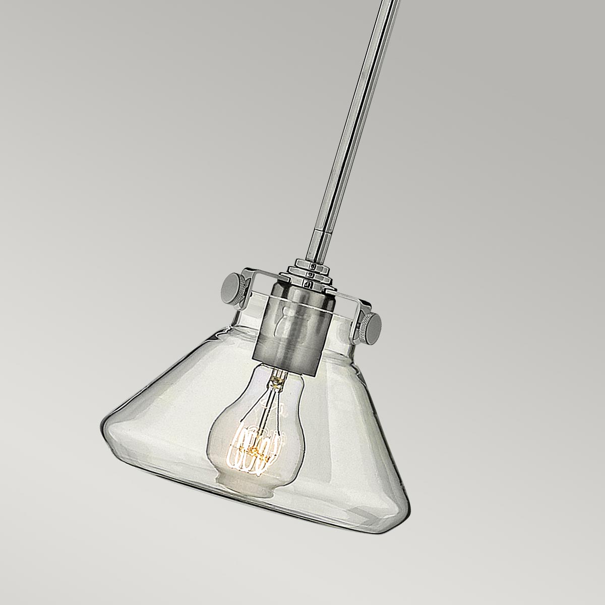 Hinkley Pendant from the Congress range. Congress 1 Light Clear Glass Pendant Product Code = HK-CONGRESS-P-A-CM