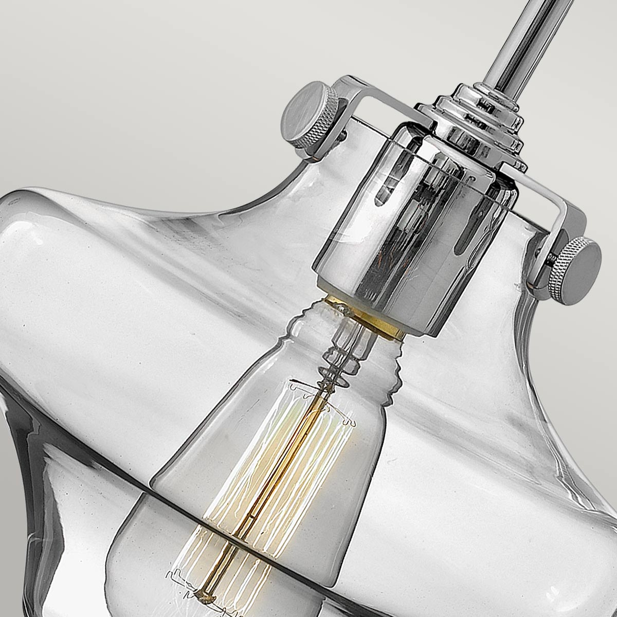 Hinkley Wall Light from the Congress range. Congress 1 Light Clear Tiered Glass Wall Light - Chrome Product Code = HK-CONGRESS1-B-CM