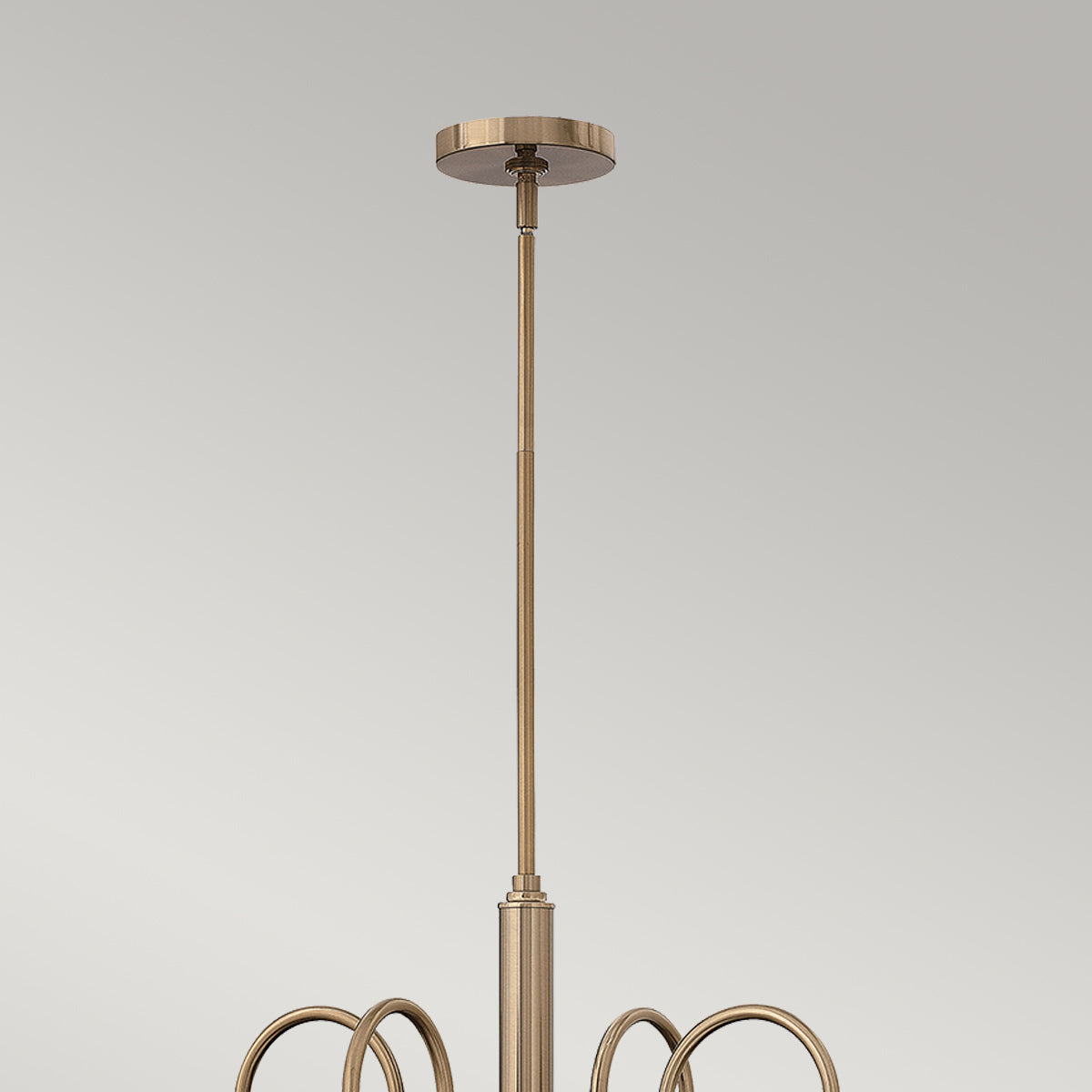 Hinkley Chandelier from the Congress range. Congress 4 Light Chandelier - Brushed Caramel Product Code = HK-CONGRESS4-C-BC