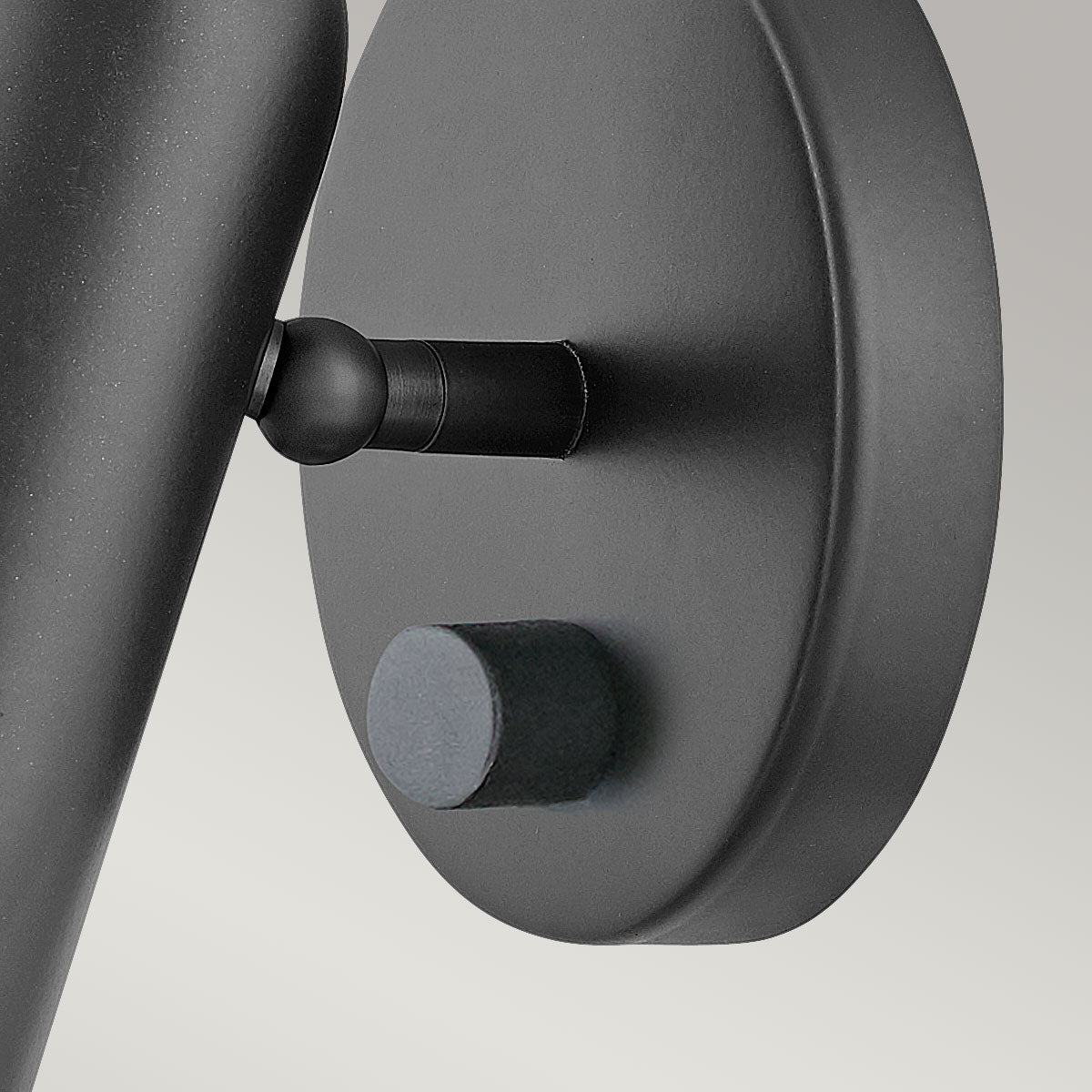 Hinkley Wall Light from the Dax range. Dax LED Wall Light - Black Product Code = HK-DAX1-BK