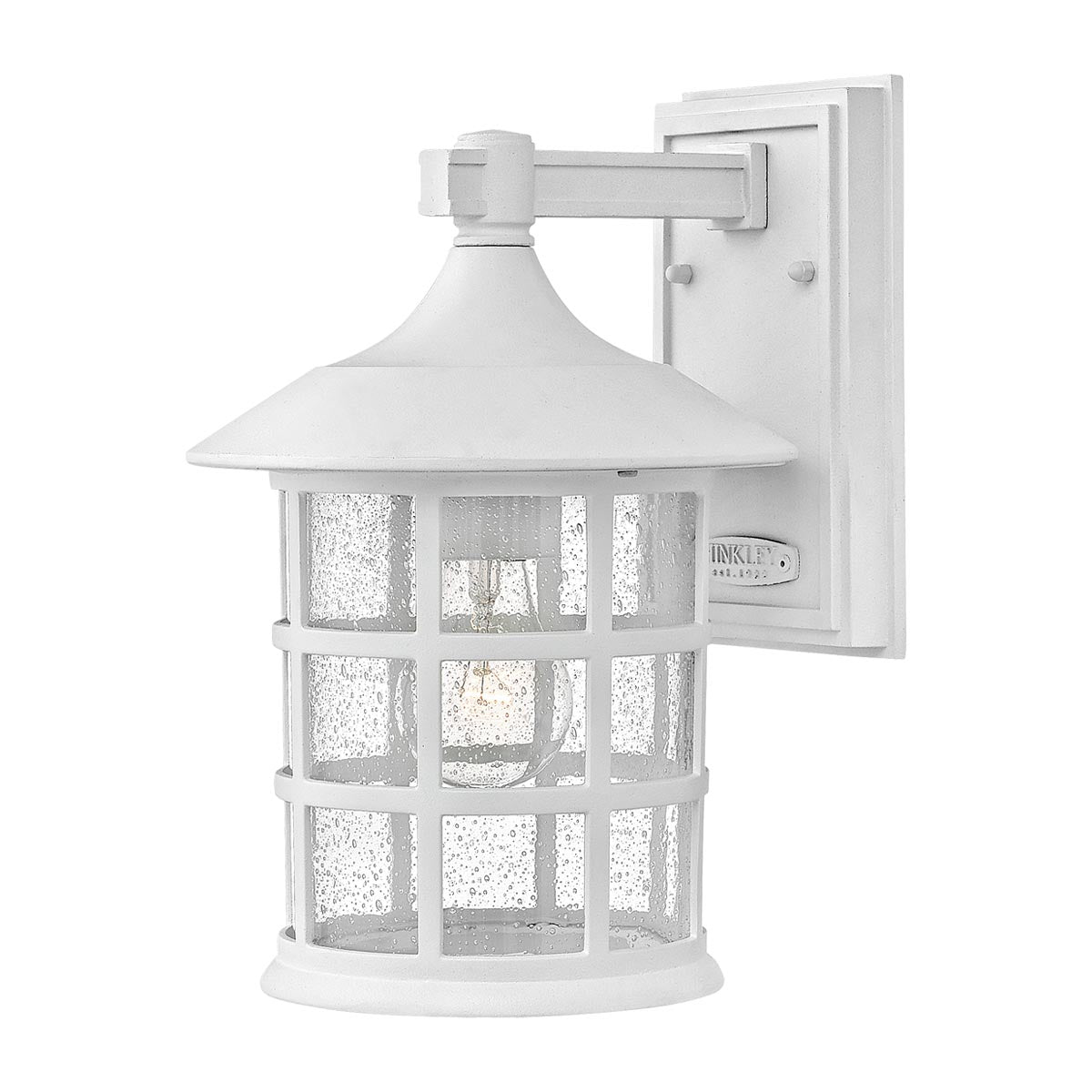 Hinkley Outdoor Wall Light from the Freeport range. Freeport 1lt Medium Wall Lantern Product Code = HK-FREEPORT2-M-TWH