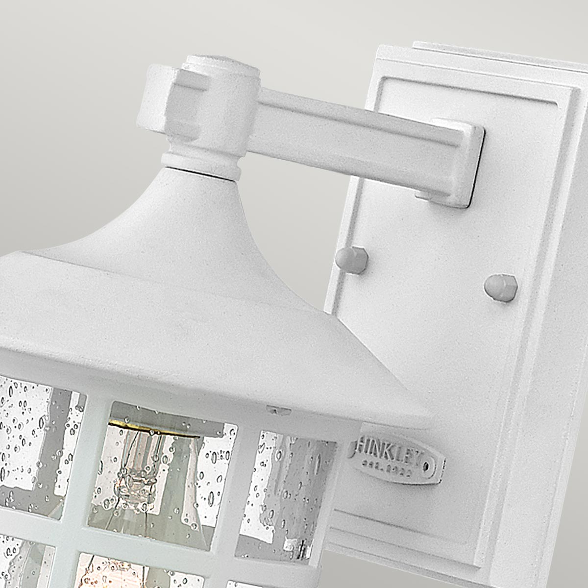 Hinkley Outdoor Wall Light from the Freeport range. Freeport 1lt Small Wall Lantern Product Code = HK-FREEPORT2-S-TWH