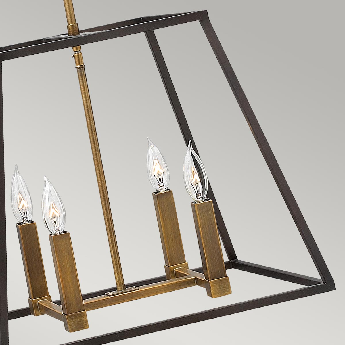 Hinkley Pendant from the Fulton range. Fulton 4 Light Pendant Chandelier Product Code = HK-FULTON-4P